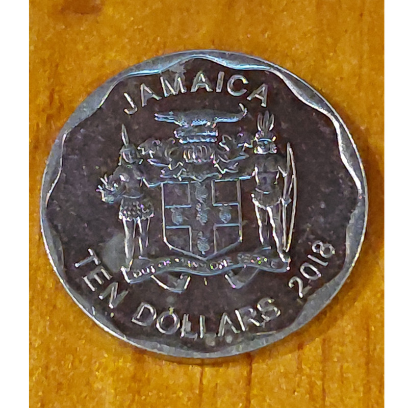 Jamaica 2018 Ten Dollars Coin George William Gordon National Hero