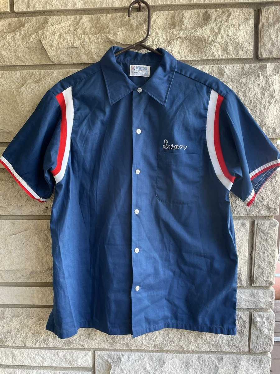 vintage hilton bowling shirt products for sale | eBay