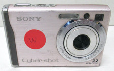 Sony Cyber-shot DSC-W80 Digital Camera 7.2 MP 3x Optical Zoom - Parts/Repair