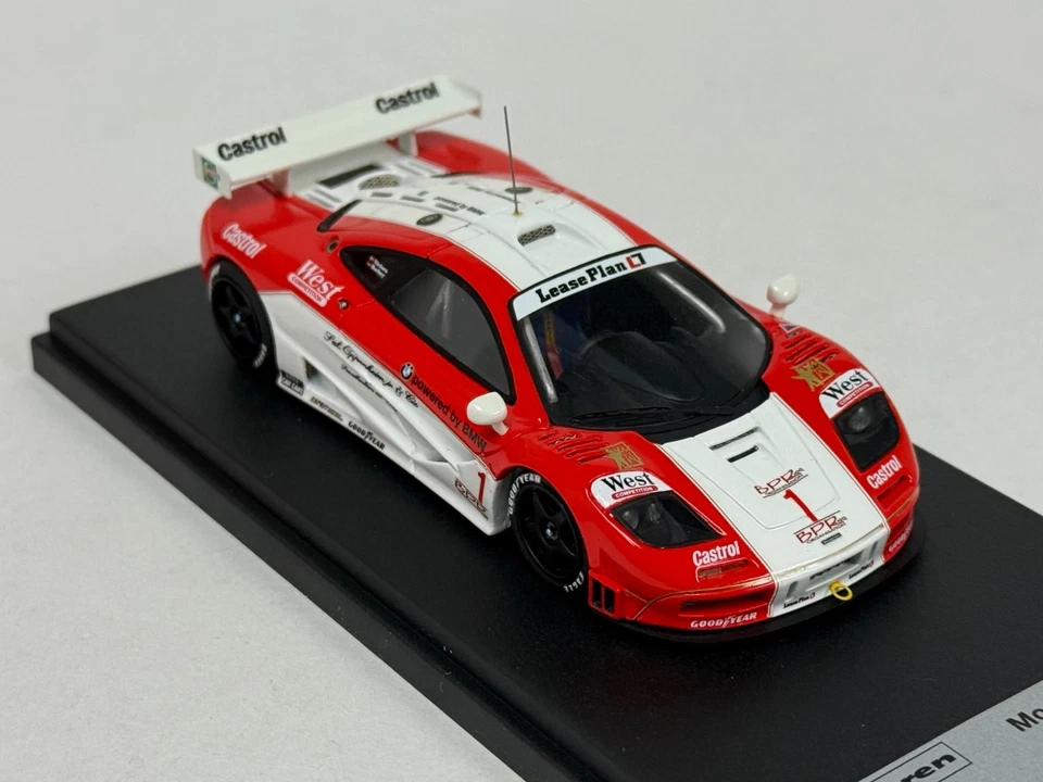 1/43 AB 型号 McLaren F1 GTR West 汽车 #1 1995 Monza 比赛 #40 of 100 ABG240 — 第 4/4 张图片