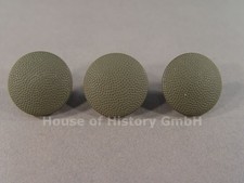 150194: Wehrmacht, Drei (3) feldgraue Knöpfe, Feldbluse Uniform, JFS 1943