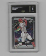 2024 TOPPS CHROME COSMIC JORDYN ADAMS ROOKIE RC # 95 GMA MINT 9 7775832