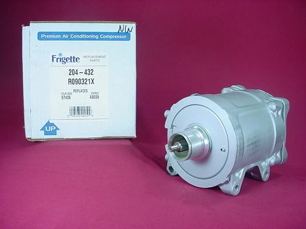 Remanufactured Frigette 204-432 AC Compressor for 85 86 87 Maxima 3.0L V6 MJS170 - Image 3 of 4
