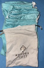 Kendra Scott Gift Bags Drawstring Pouches Lot Of 9