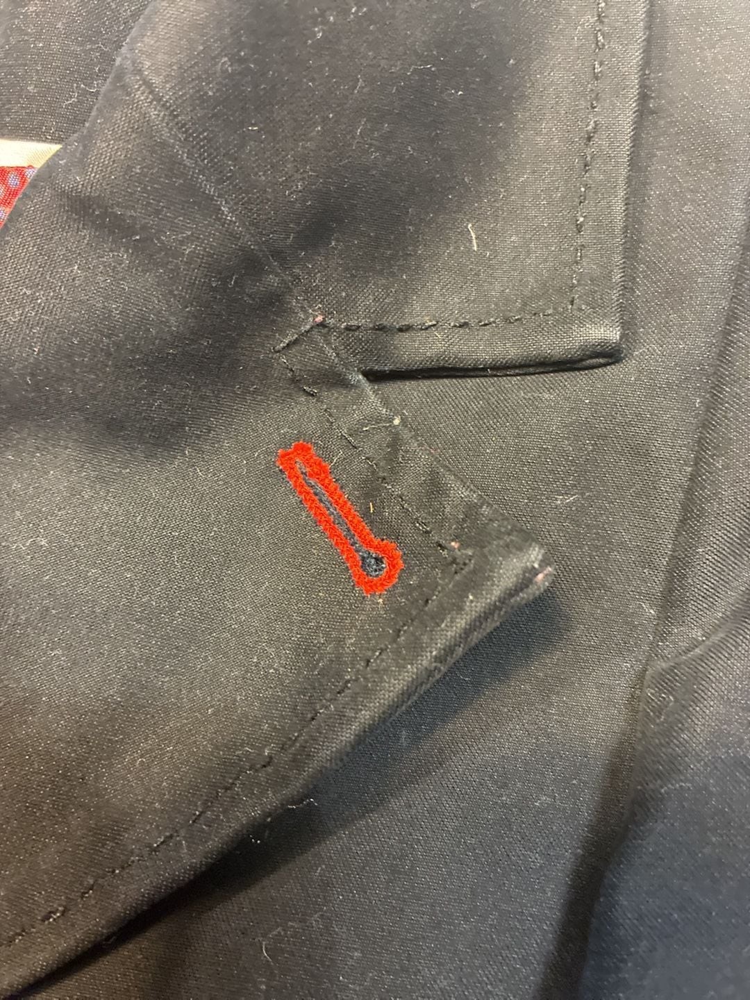 Original Penguin by Munsingwear Double Breasted Pea Coat Black Size XS image 6