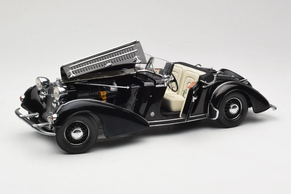 2401 Horch 855 Roadster Black Sun Star 1/18 - Image 2 of 4