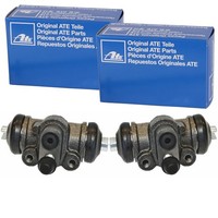 2X ATE Radbremszylinder 17,5Mm Passend FüR KIA RIO Shuma Mazda 323 626 MX-3