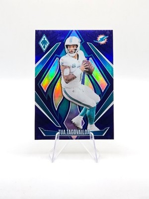 Tua Tagovailoa 2024 Panini Phoenix Blue SP /50 #140 Dolphins