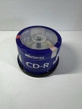 Memorex Cool Colors Recordable CD-R 25 Pack 52X 700 MB 80 Min NEW SEALED