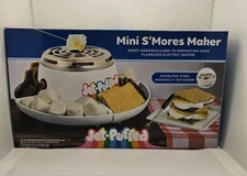 New Stainless Steel Jet Puffed Frameless Indoor Electric Mini S'Mores Maker Kit