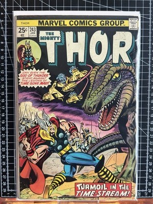 The Mighty Thor #243 1st Time Twisters Bronze Age Marvel Comics 1976