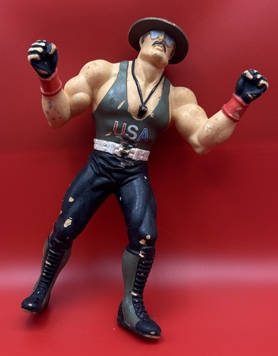 RARE 1987 LJN Sgt. Slaughter WWF G.I. Joe Mail Awa...