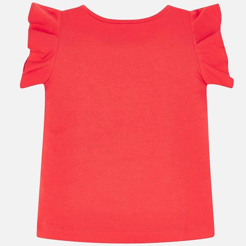 Mayoral  Red  Jersey  Girls T-shirt , size : 12,14y. image 3