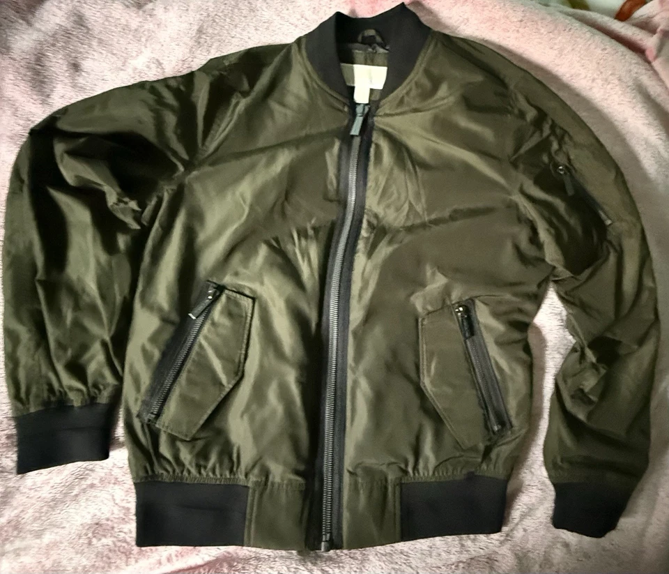 Michael Kors Men’s Bomber Jacket Size S - Image 2 of 4