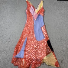 NWT Diane Von Furstenberg DVF Sz 2 Dita 100% Silk Midi Dress Starfish Multi