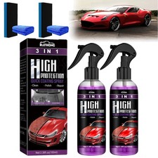 3in1 Hochschutz Lackversiegelung - Auto Polierspray - Effektiv & Schnell