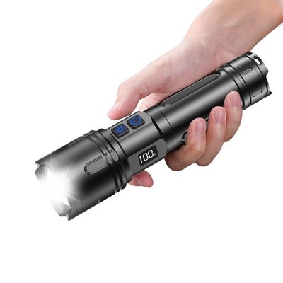 Rechargeable Flashlights High Lumens, LED Flashlight 100000 Lumens, Super Bri...