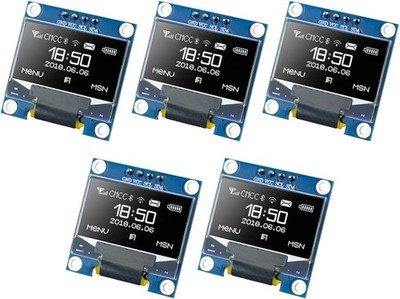 OLED Display Module I2C Arduino Raspberry Pi