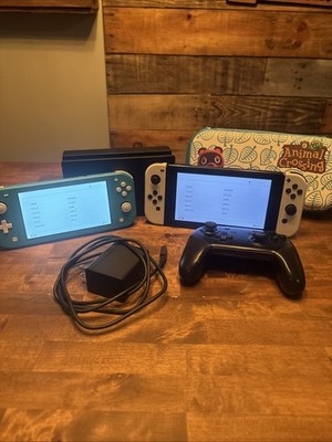 Nintendo Switch And Nintendo Switch Lite + Pro Controller + + Case