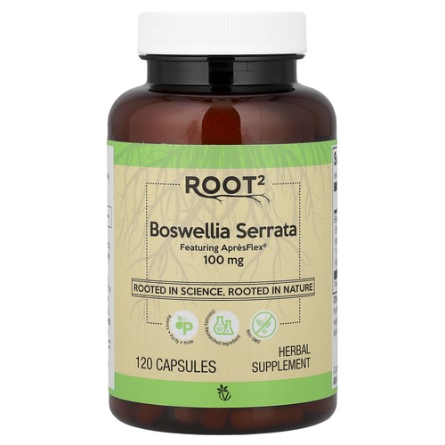 Root2, Boswellia Serrata Featuring AprésFlex®, 100 mg, 120 Capsules