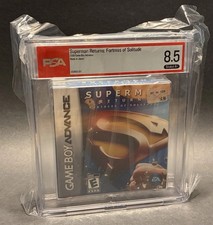 Superman Returns Fortress Solitude Nintendo Game Boy Advance Sealed PSA 8.5 A+