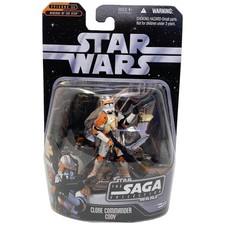 Star Wars Saga Collection Clone Commander Cody 3.75  Action Figure 2006 Hasbro