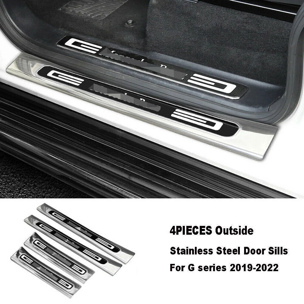 Juego De Molduras Laterales Negras Para Mercedes G-Wagon W463, G550 Y G65, Inserto De Panel