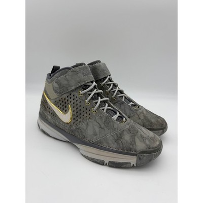 Nike Zoom Kobe 2 Prelude Wolf Grey Gold 81 Points 640222-001 Mens 11 No Box