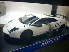 1 18 Autoart 74619 Lamborghini Murcielago LP670 4 SV Matte White