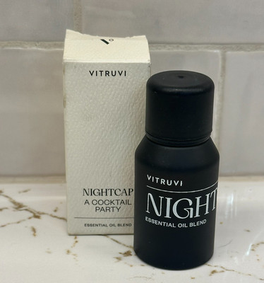 NEW! Vitruvi NIGHTCAP A COCKTAIL PARTY Essential Oil Blend .50oz SPICY WARM