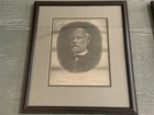 1870 CIVIL WAR General Robert E. Lee ENGRAVING MEMORIAL PORTRAIT by A.B.WALTER