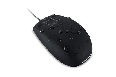 Waterproof Professional-Grade Mouse W/Touchpad-Scroll (USB) (Black) |OMWK0C03-BK