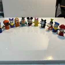 Mixed Lot Of 11 Finger Puppets- Disney, Paw Patrol, Adorable Lot Great For Bath