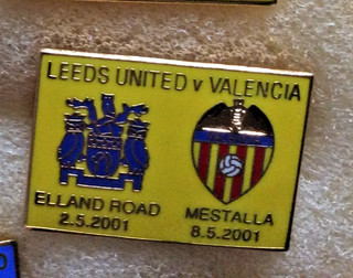 Leeds United F.C. v Valencia Match Badge