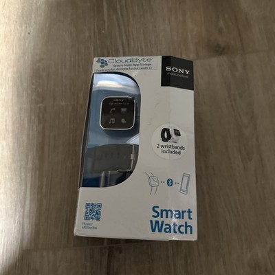 Rare Sealed Sony MN2SW (1254-6627) Smart Watch - Black