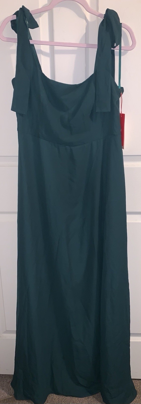 Vow’d Evergreen Floor Length Dress Women’s SZ 12 NWT