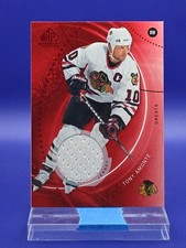 Tony Amonte 2025-26 UD SP Game Used Red Jersey SP 🔥 Blackhawks