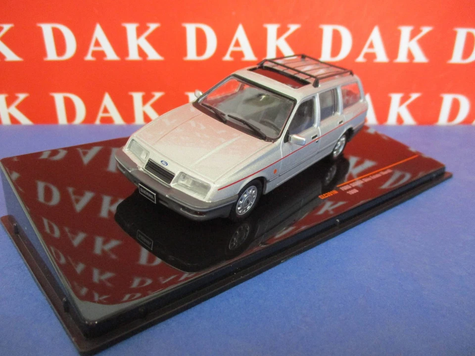 Die cast 1/43 Modellino Auto Ford Sierra Ghia Estate (Rural) 1988 by Ixo - Immagine 2 di 4