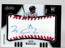 2021 Absolute Rookie Baseball Material Signatures Pink #157 Nick Madrigal 34/35