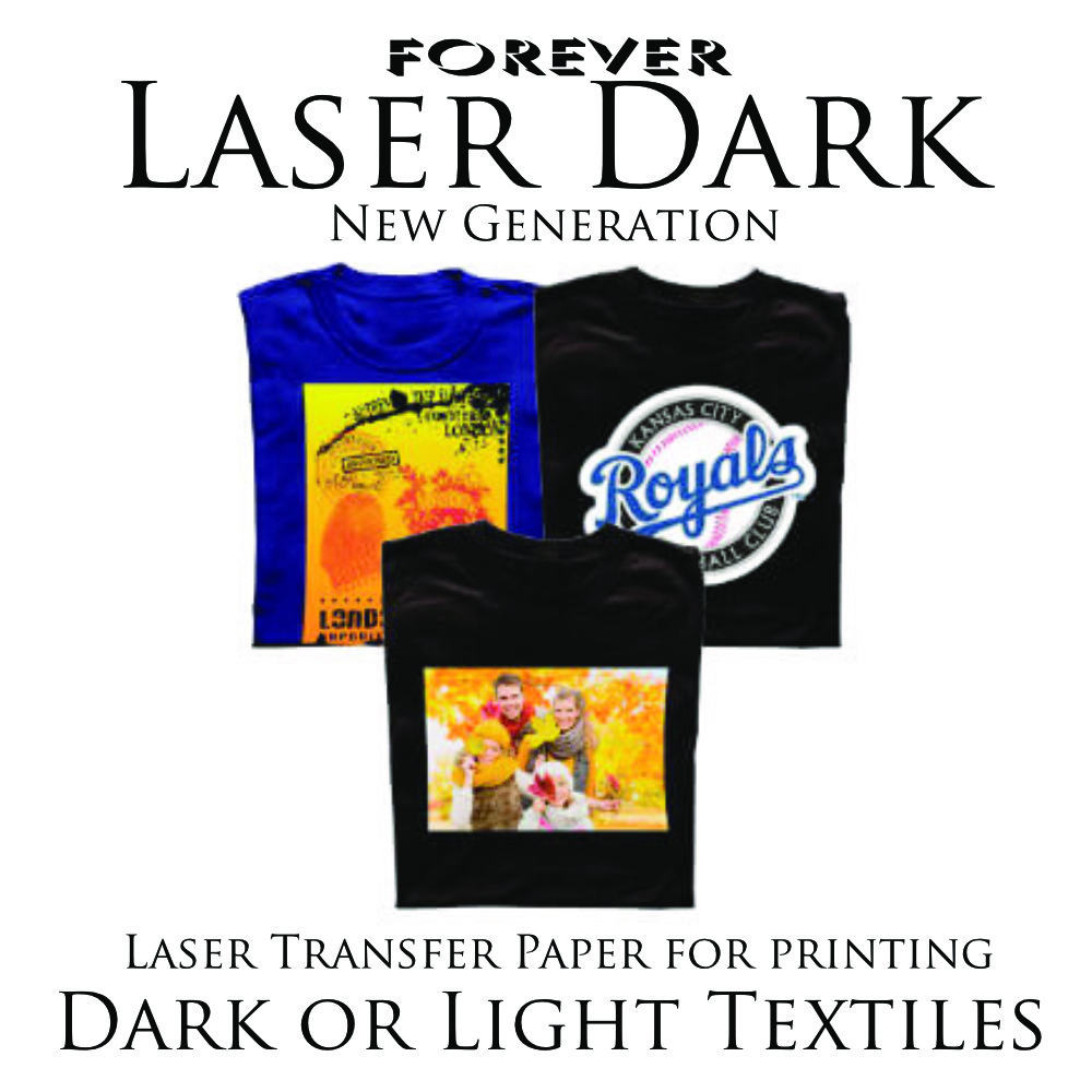 FOREVER Laser Printer Transfer Paper SAMPLE PACK Professional TShirt