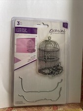 Gemini Crafter's Companion "Bird Cage" Stamp and Die Set