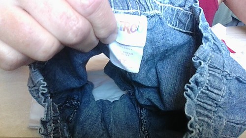 2-Items! 4T Circo Denim Pull-On Shorts & Oshkosh Sequin Flag Fold Slv T-Shirt - Picture 5 of 24