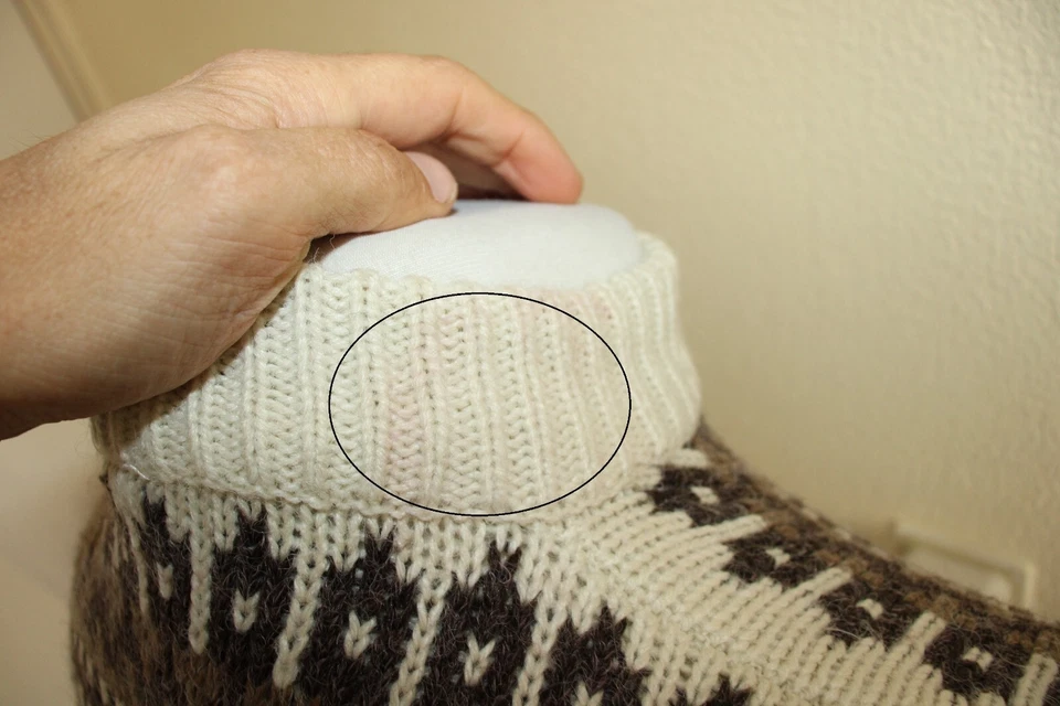 C&A  HERREN  80% POLYACRYL   ISLANDER NORWEGER  PULLOVER ISLAND  GR S - Bild 4 von 4