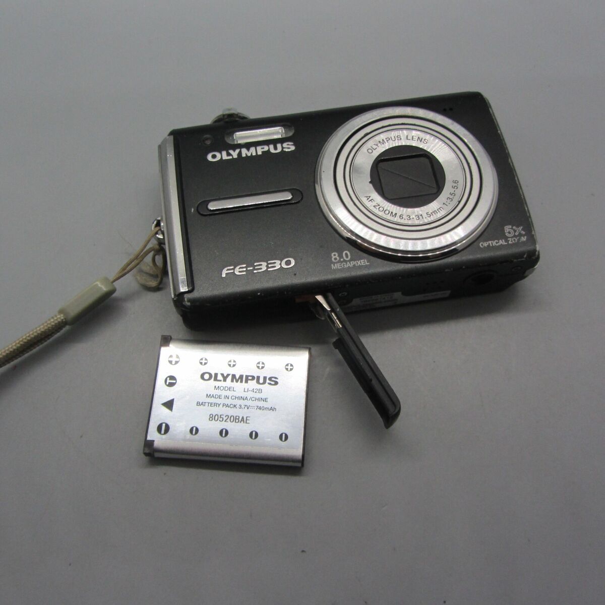 Olympus Digital Camera FE-330 8.0MP Black Tested | eBay Olympus Digital Camera FE-330 8.0MP Black Tested | eBay