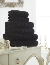 Image of 1PC 100% COTTON TOWELS ZERO TWIST HAND&BATH TOWEL BATH SHEETS SUPER SOFT 550 GSM