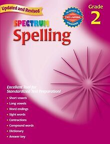Spectrum Spelling, Grade 2 von Spectrum | Buch | Zustand gut
