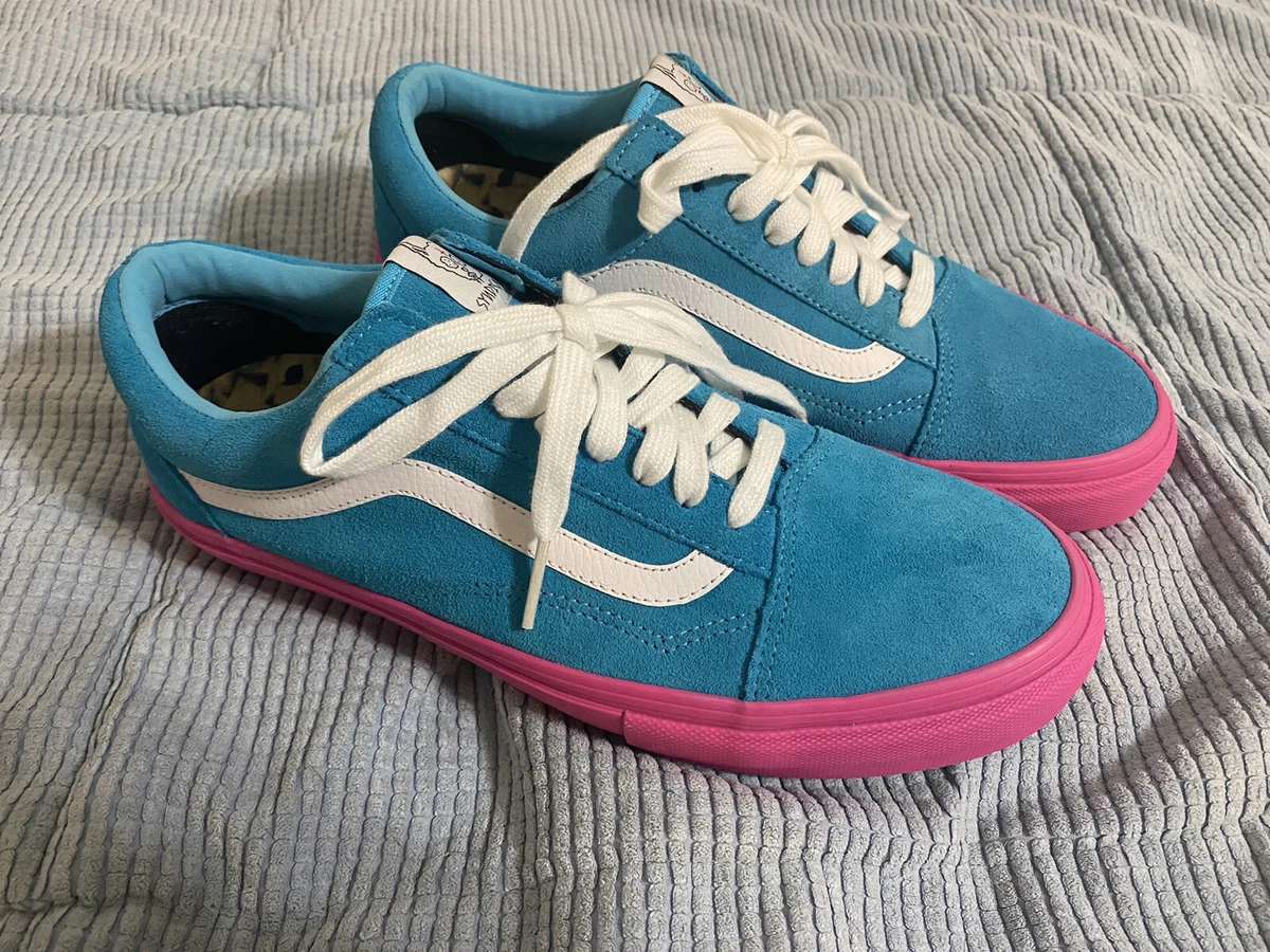 New in Box Vans Golf Wang Old Skool Pro “S” Blue/Pink