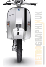 Legshield stripes Decal Sticker for Vespa PX