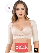 NWT Cysm Shaper Seamless Arm-Control Push-Up Shaper Invisible Compression LARGE 