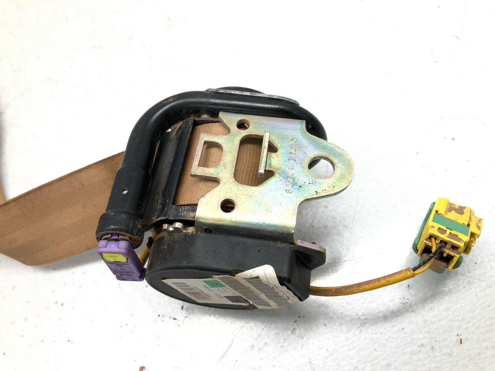 2014-2018 BENTLEY FLYING SPUR RIGHT PASS REAR SEAT BELT RETRACTOR OEM #NOTES.
